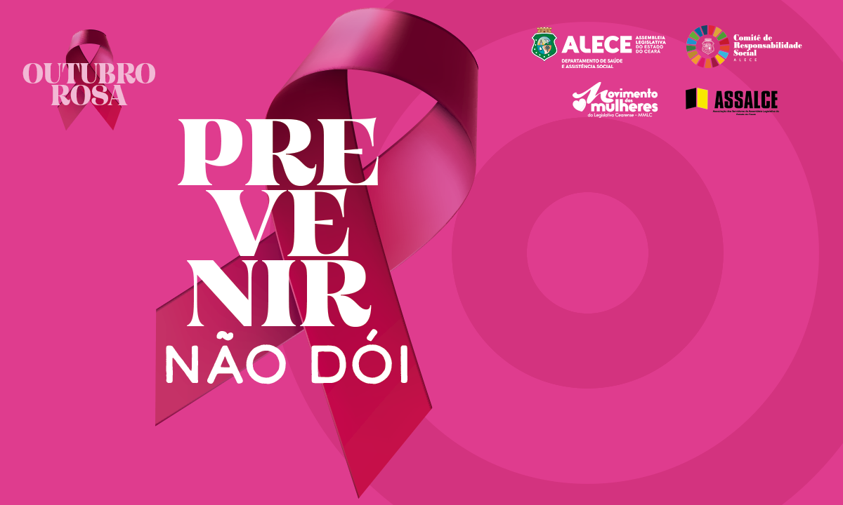 Alece reforça ações no Outubro Rosa em prevenção ao câncer de mama