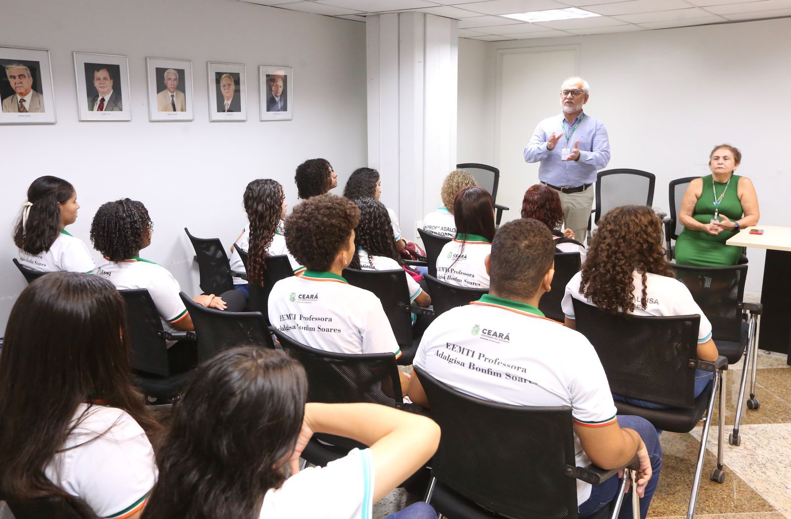 Programa "O Parlamento e sua História" promove visitas de  estudantes à Alece - Foto: Paulo Rocha