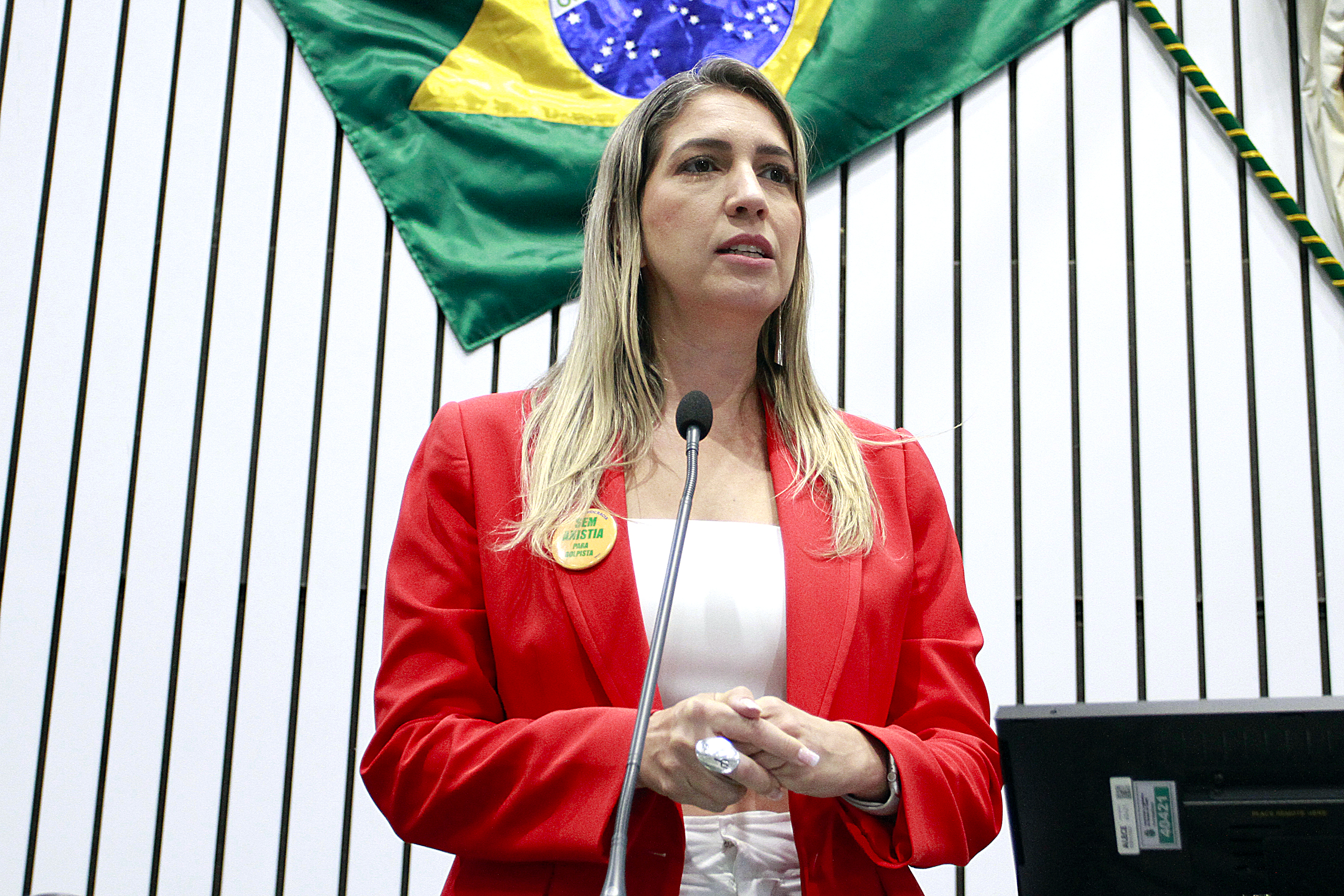 Deputada Larissa Gaspar (PT)