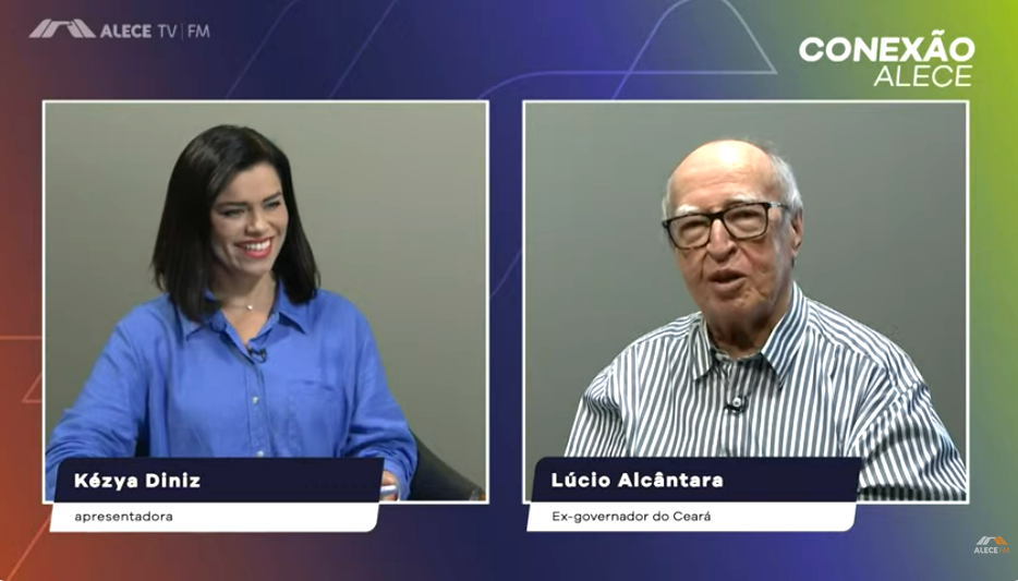 Ex-governador Lúcio Alcântara fala sobre política, trajetória e legado no Conexão Alece