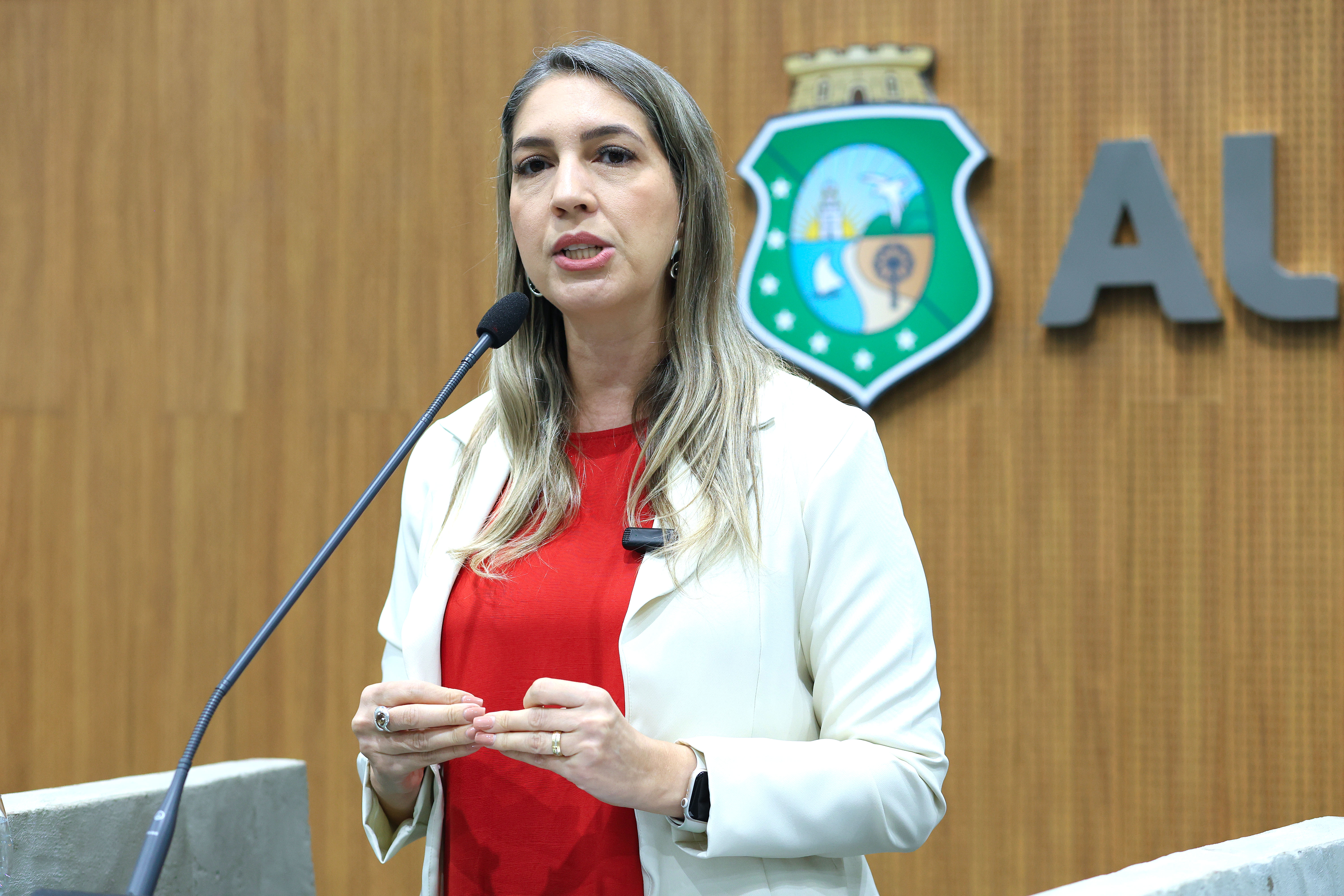 Deputada Larissa Gaspar (PT)