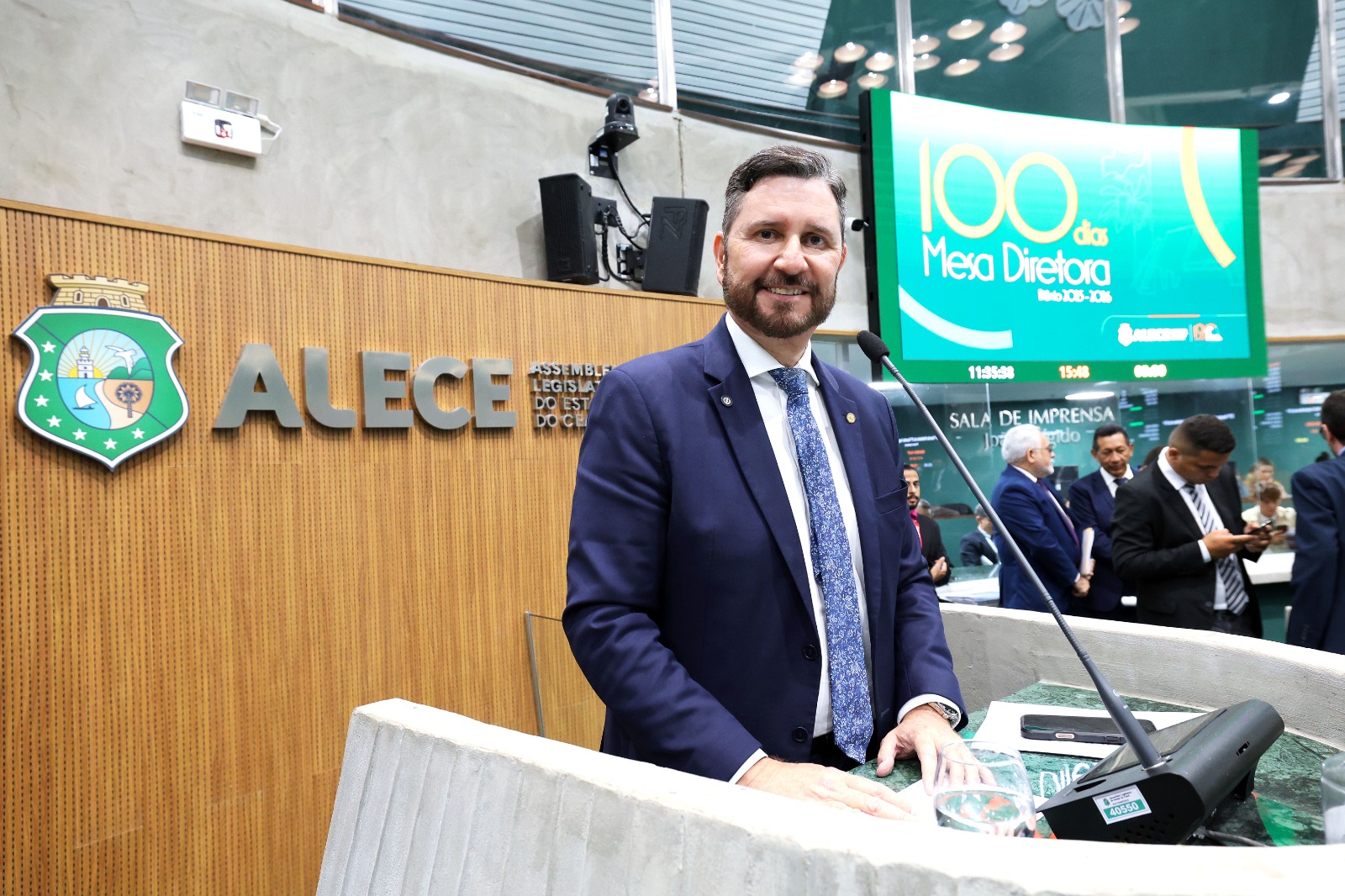 Presidente Romeu Aldigueri apresentou destaques dos 100 dias da gestão da Mesa Diretora nesta terça