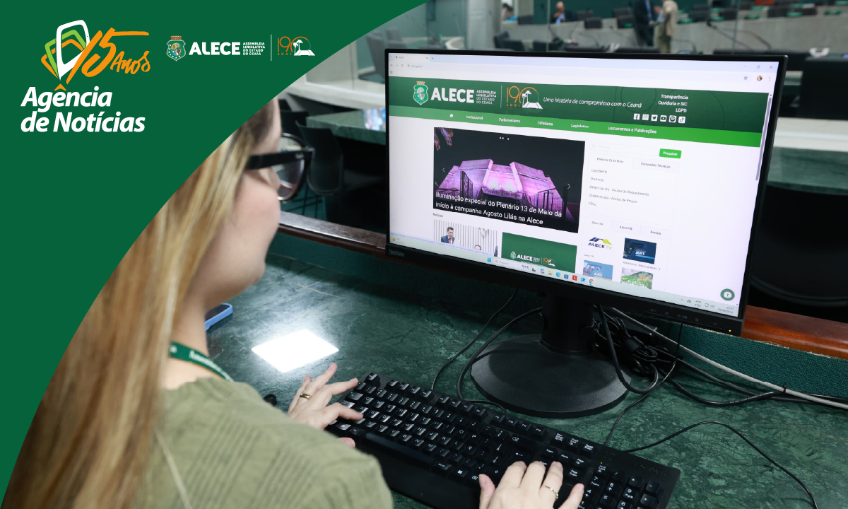 Agência de Notícias da Alece completa 15 anos levando informação e transparência às ações da Casa