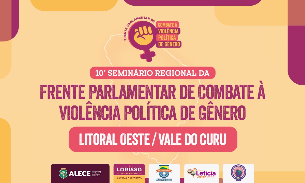 Seminário Regional sobre Enfrentamento à Violência Política de Gênero acontece em Tejuçuoca