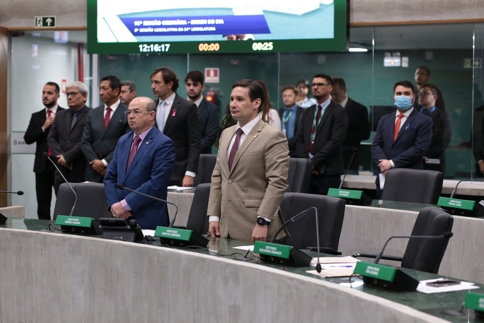 Minuto de silêncio homenageia mãe do deputado Lucinildo Frota