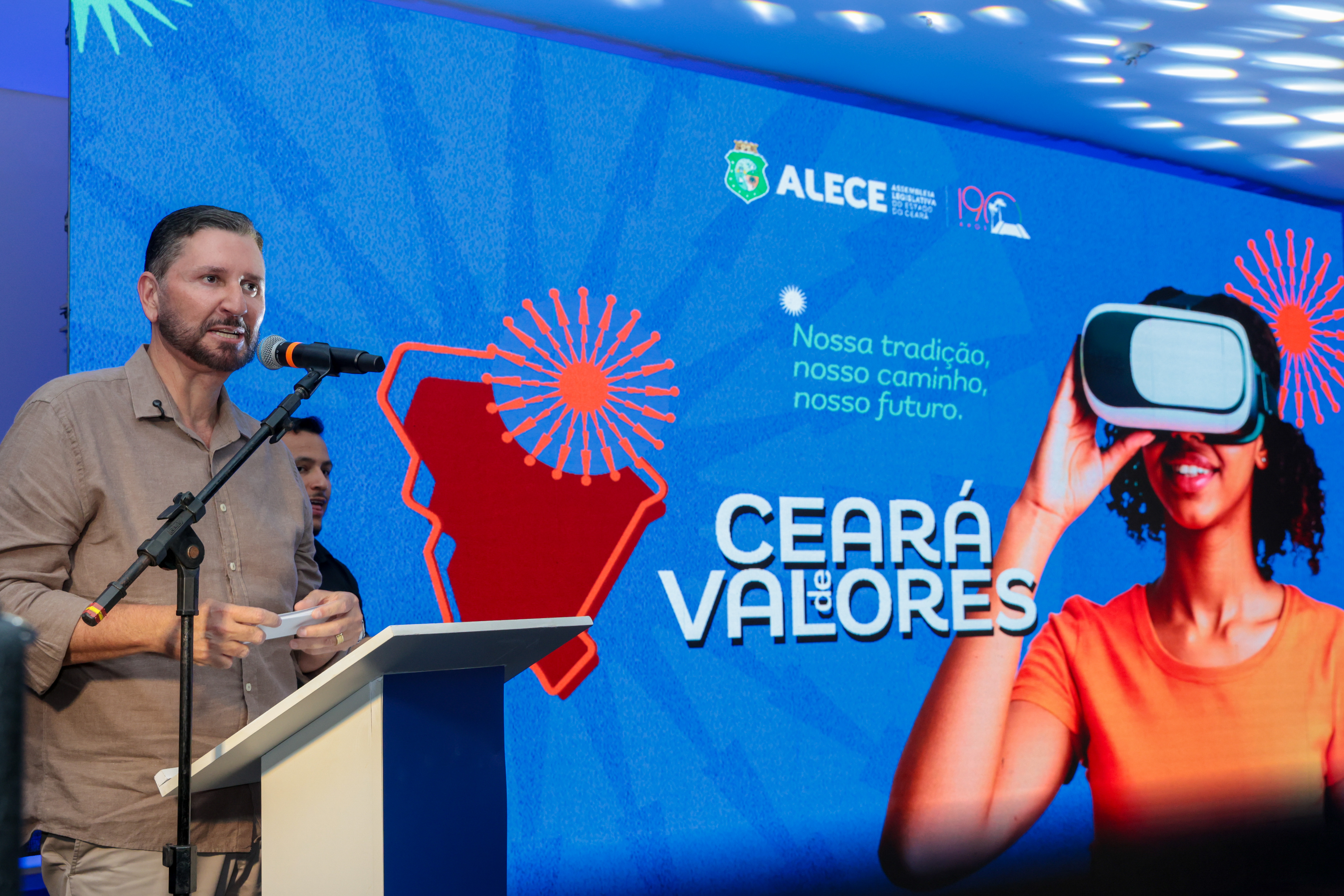 Presidente Romeu Aldigueri lançou o programa Ceará de Valores em setembro, com foco na formação de jovens cearenses