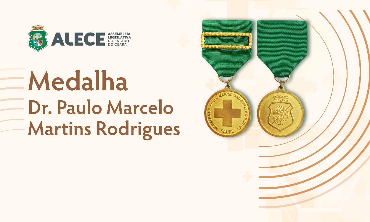 Alece homenageia profissionais da saúde cearense com a Medalha Dr. Paulo Marcelo Martins Rodrigues