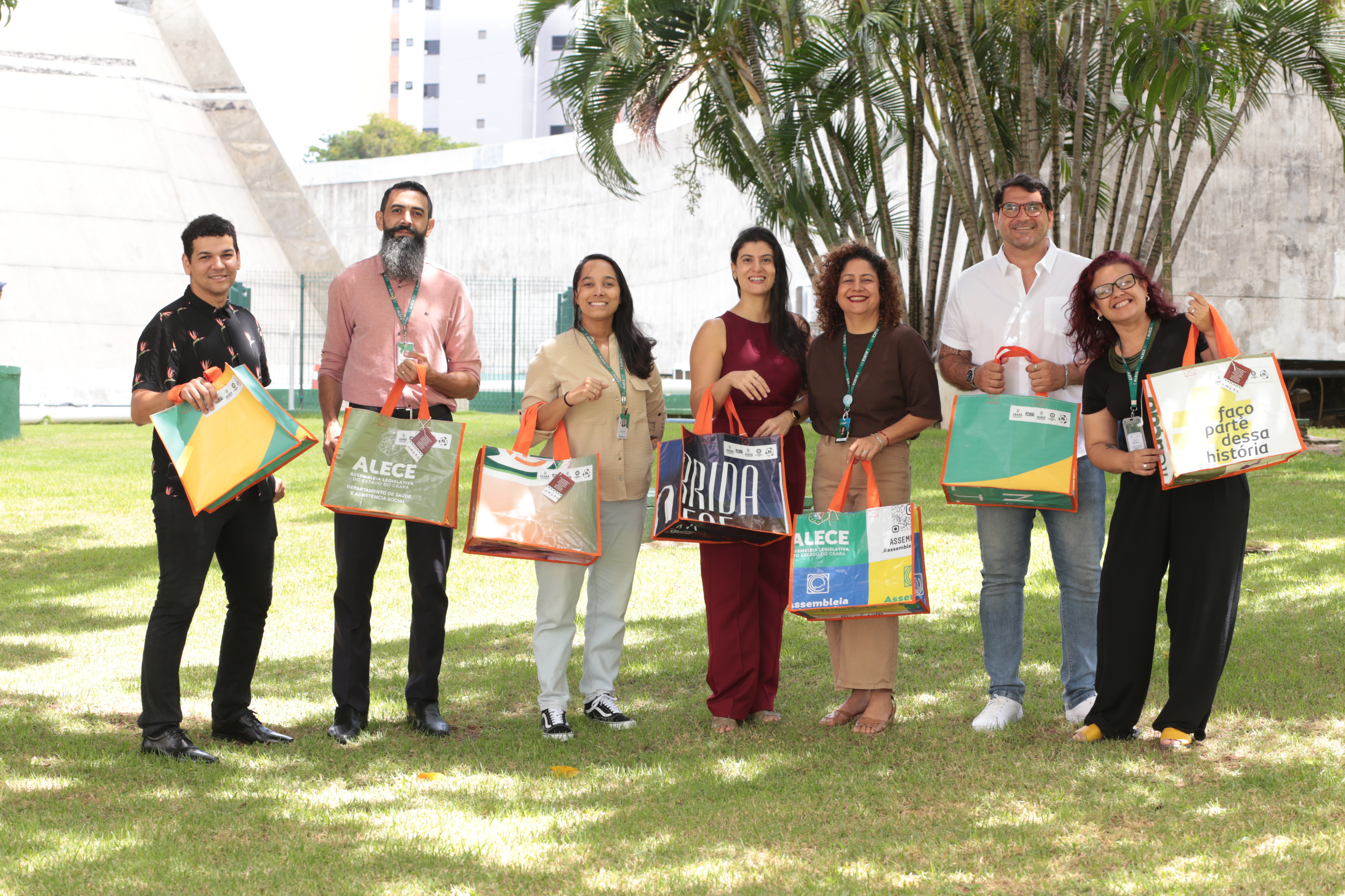 Servidores da Publicidade e da Sustentabilidade promoveram a ação