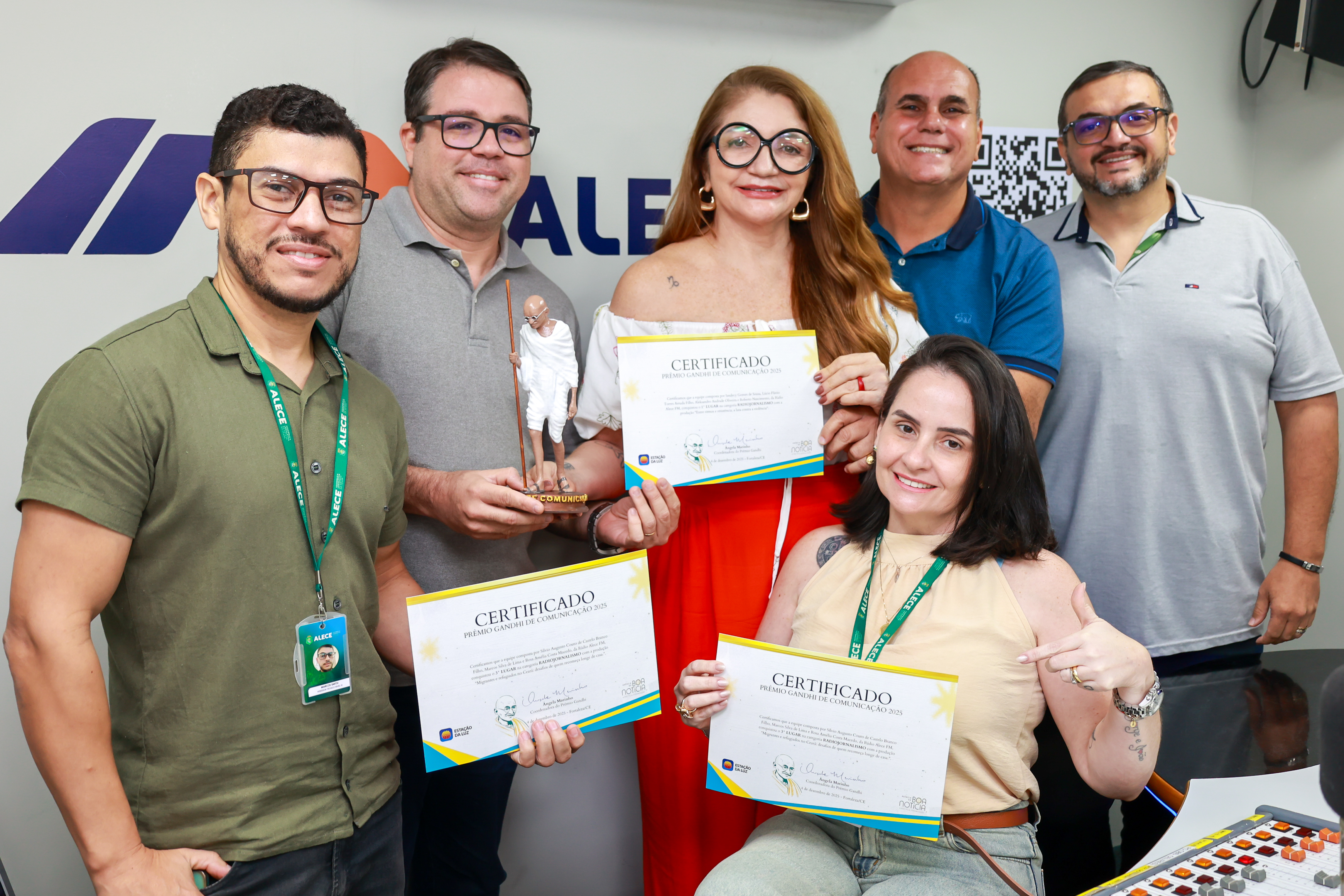 Alece FM conquistou 1º e 2º lugar da categoria Radiojornalismo