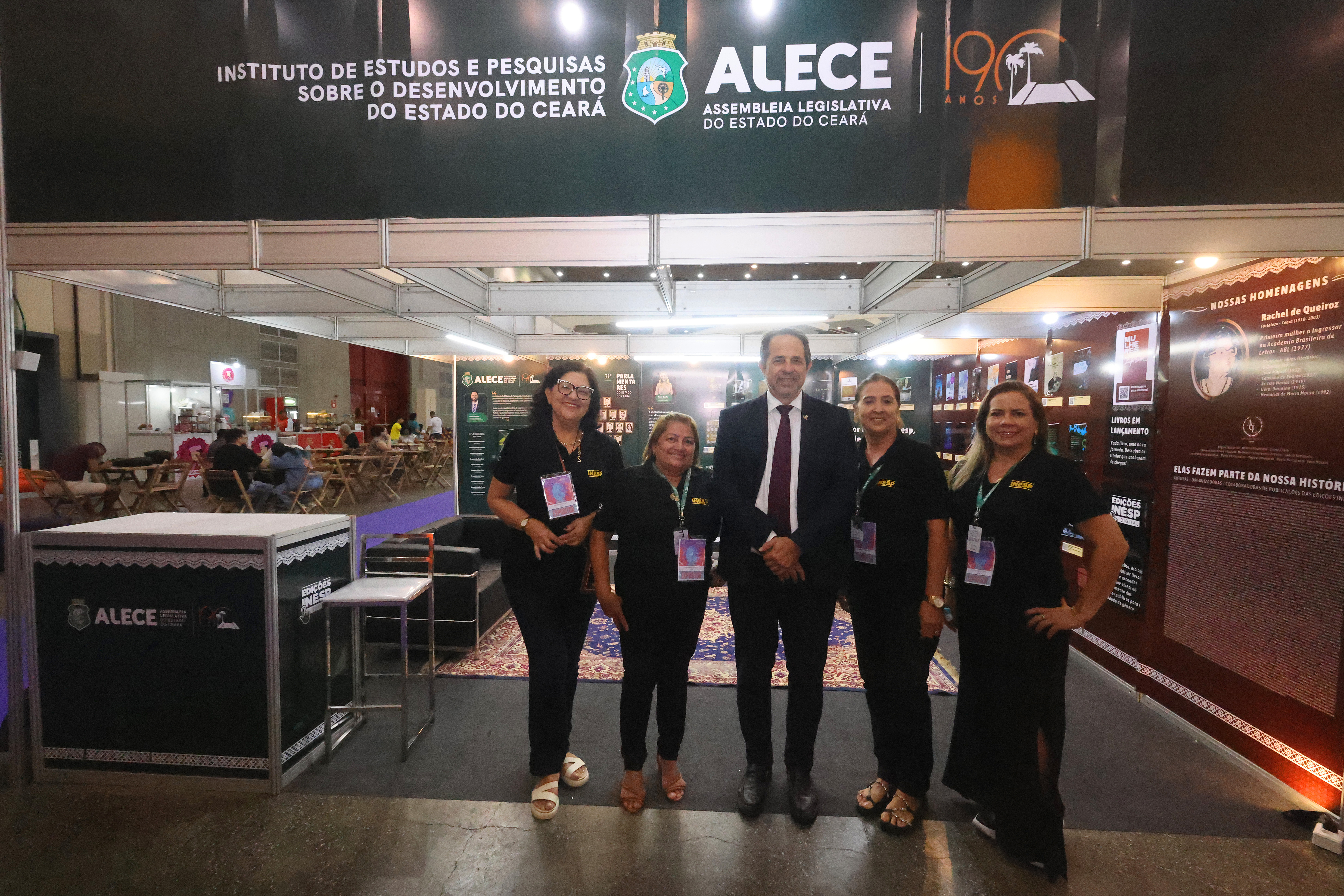 Inesp participou da XV edição da Bienal Internacional do Livro do Ceará