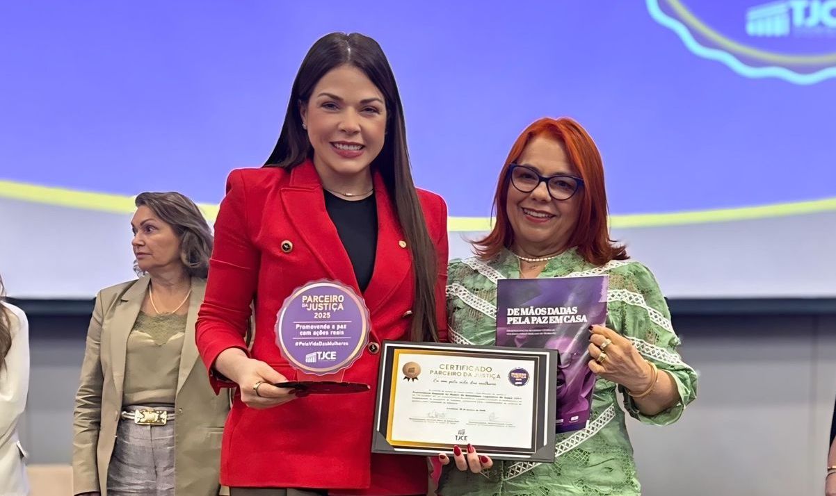 Procuradoria Especial da Mulher da Alece recebe Selo Parceiro da Justiça 2025