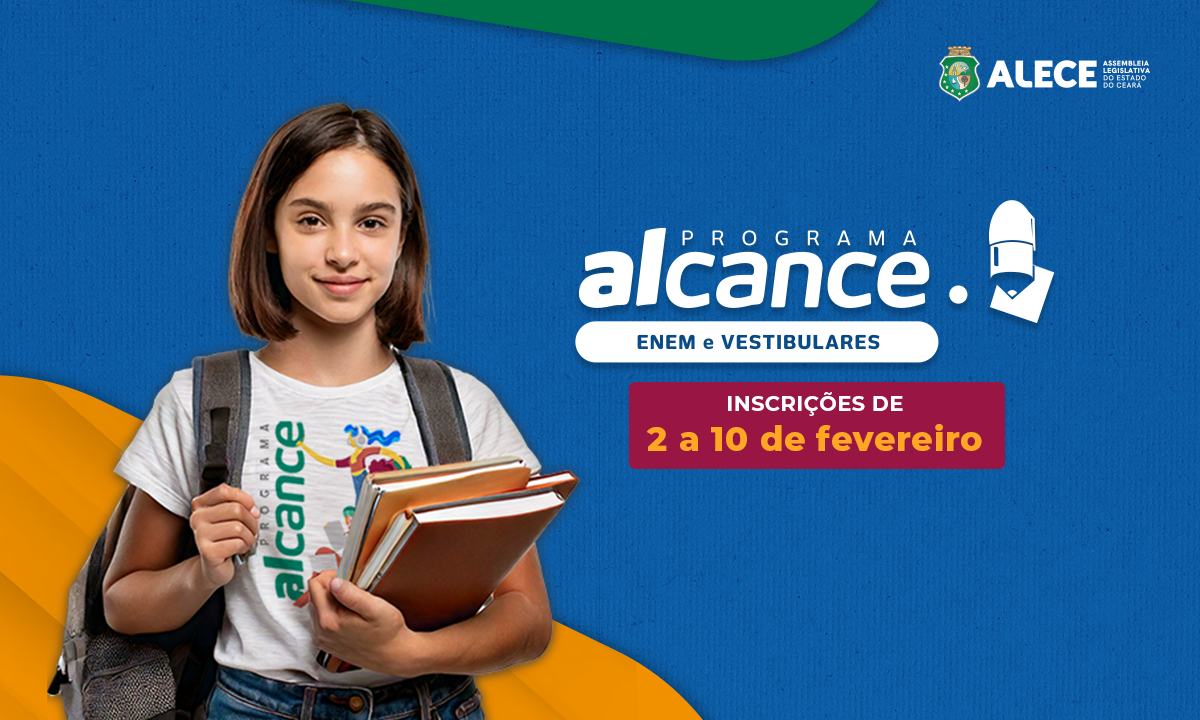 Inscrições para o Alcance Enem 2026 iniciam em 2 de fevereiro