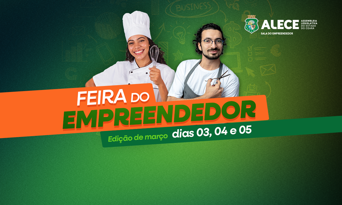 Alece inicia ciclo de Feiras do Empreendedor de 2026 nesta terça-feira