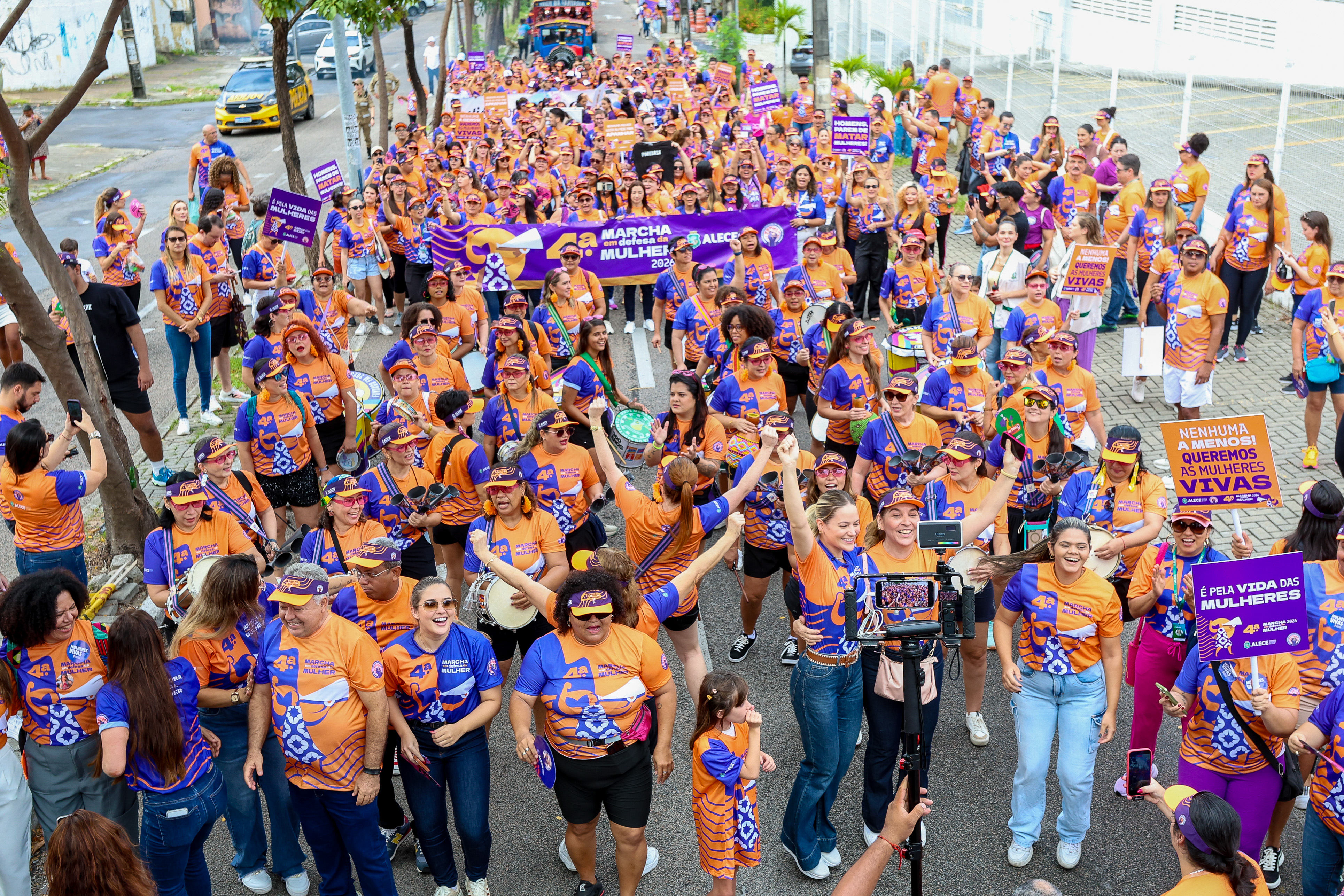 Mobilização por justiça, igualdade e fim da violência marca 4ª Marcha em Defesa das Mulheres