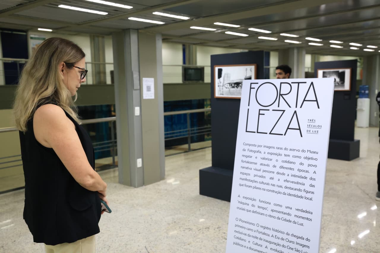 Mostra na Alece reúne imagens históricas e celebra os 300 anos de Fortaleza