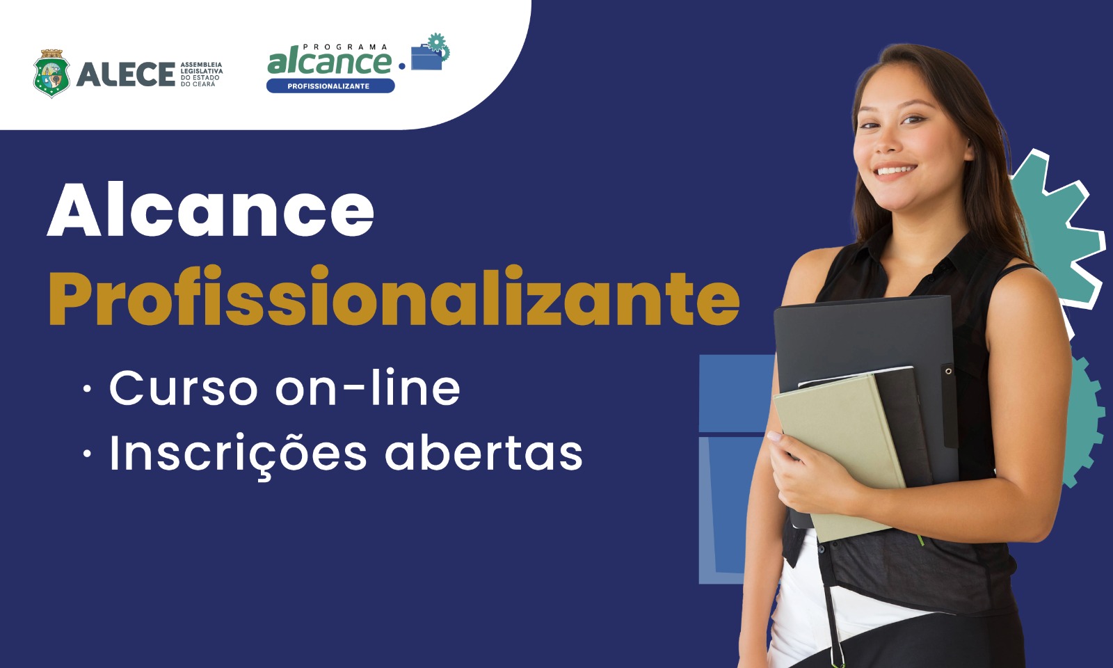 Alece abre inscrições para o curso Preparação para o Mundo do Trabalho