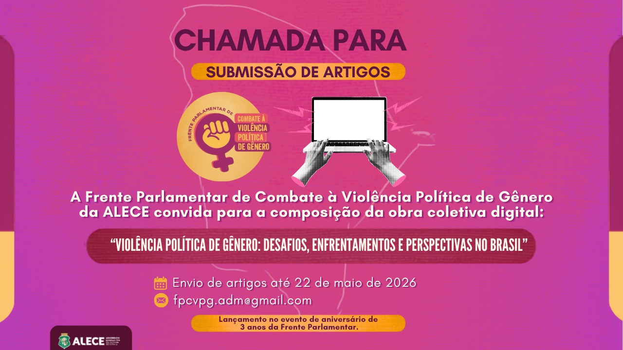 Frente Parlamentar abre chamada para artigos científicos sobre violência política de gênero