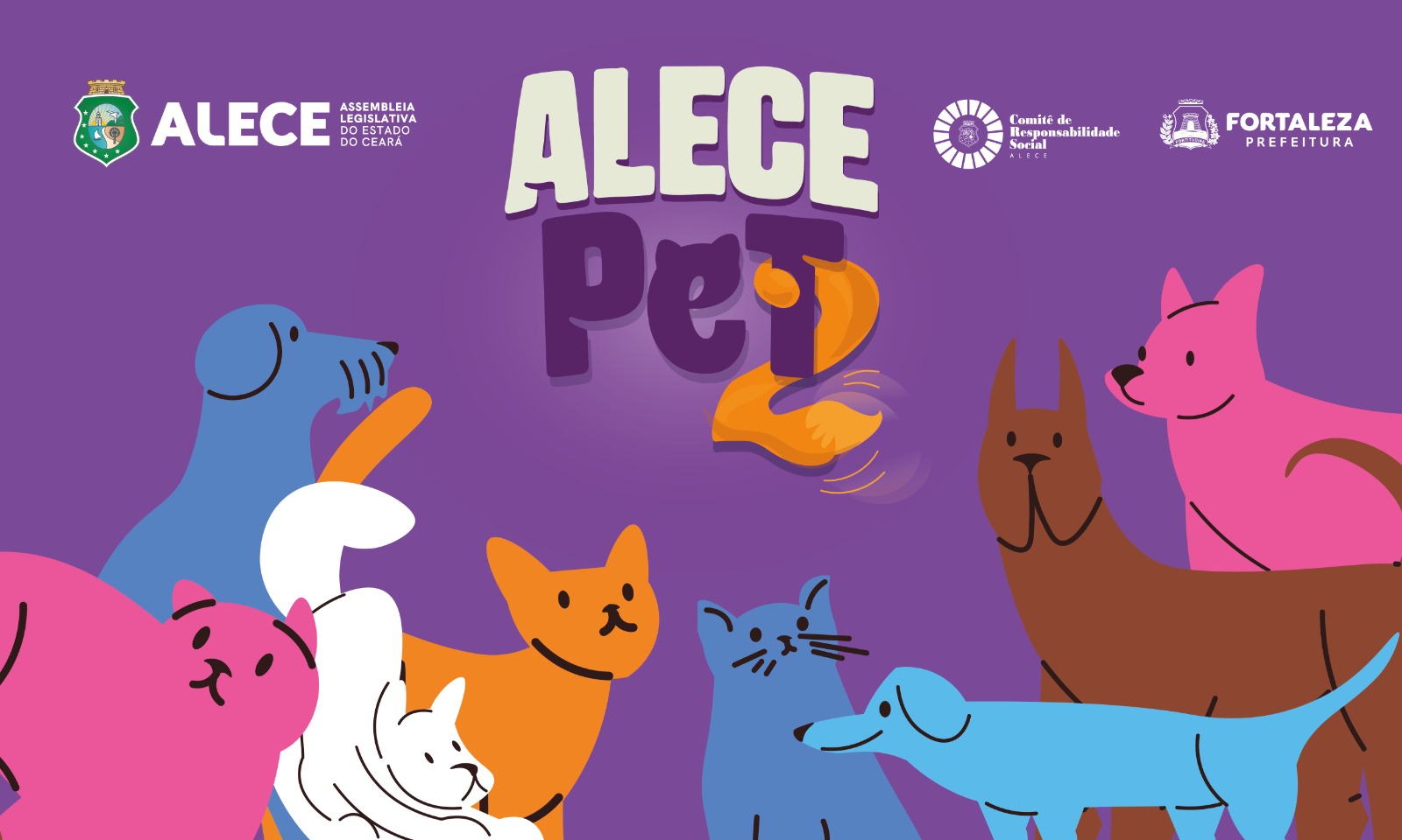 Alece reúne serviços e ações de cuidado animal em mais uma edição do Alece Pet