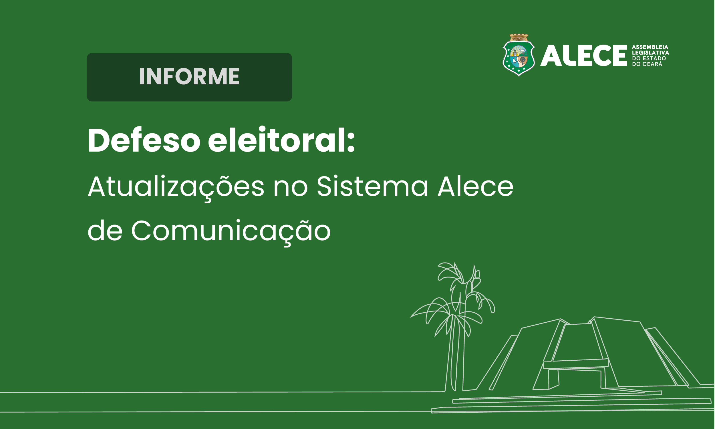 Alece adapta canais de comunicação e redes sociais para o período eleitoral; veja o que muda