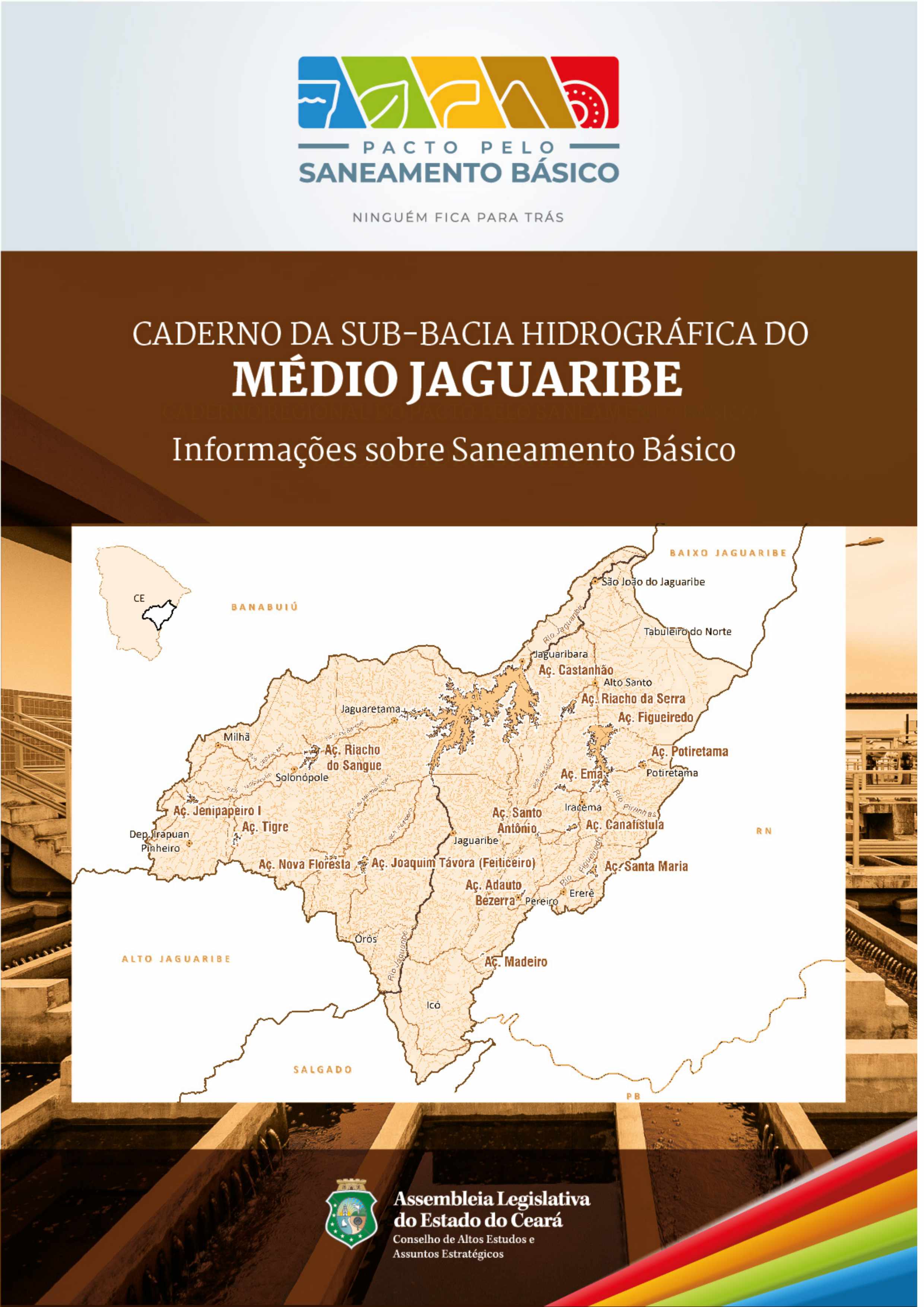 CADERNO DA SUB-BACIA HIDROGRÁFICA DO MÉDIO JAGUARIBE - INFORMAÇÕES SOBRE SANEAMENTO BÁSICO