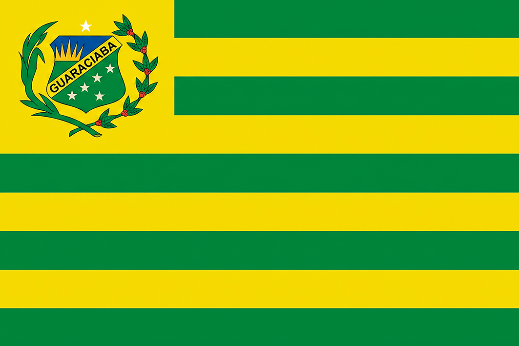 Bandeira de Guaraciaba do Norte