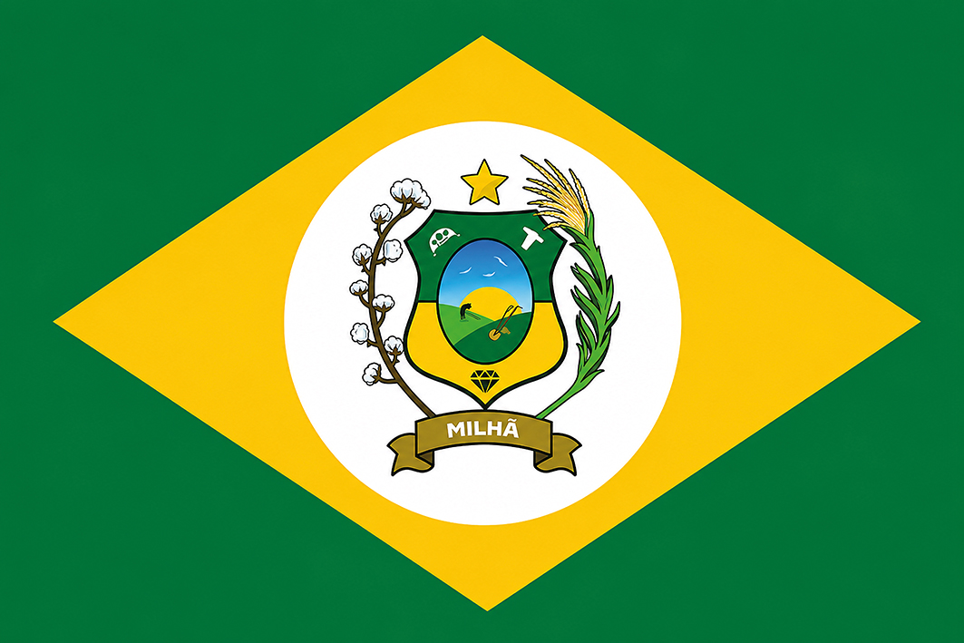 Bandeira de Milhã