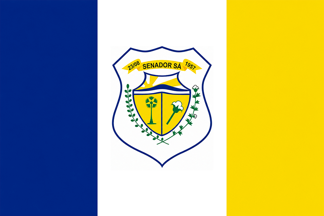 Bandeira de Senador Sá