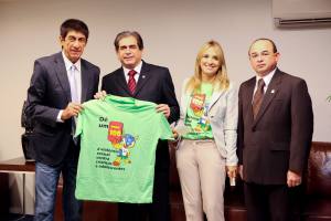 Lançamento da campanha "Fortaleza dá cartão vermelho à violência sexual"