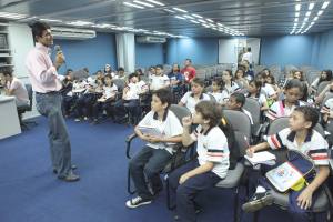 Visita dos alunos a AL-CE