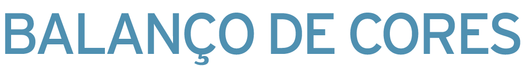 BALANÇO DE CORES