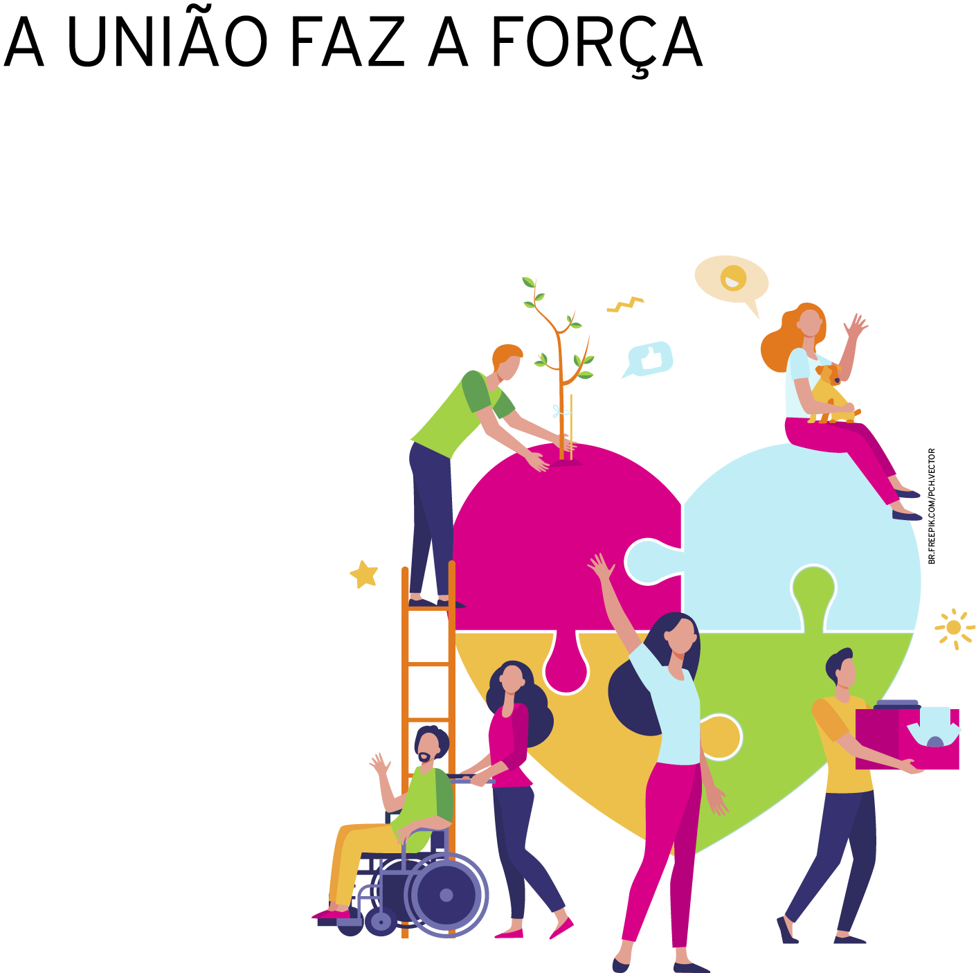 A UNIÃO FAZ A FORÇA 