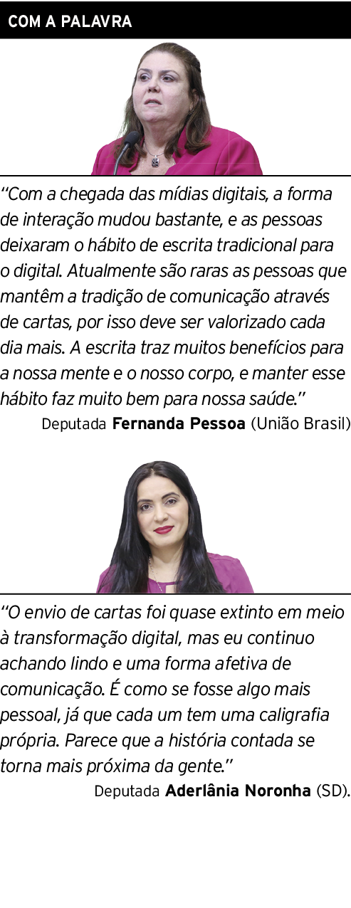 COM A PALAVRA   Com a chegada das mídias digitais, a forma de interação mudou bastante, e as pessoas deixaram o hábit   