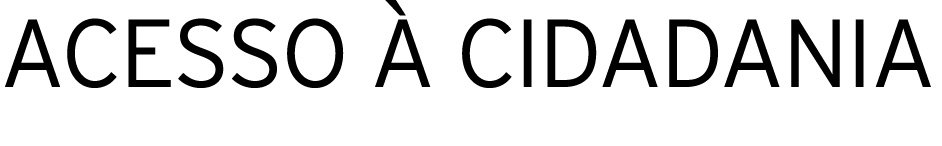 ACESSO À CIDADANIA 