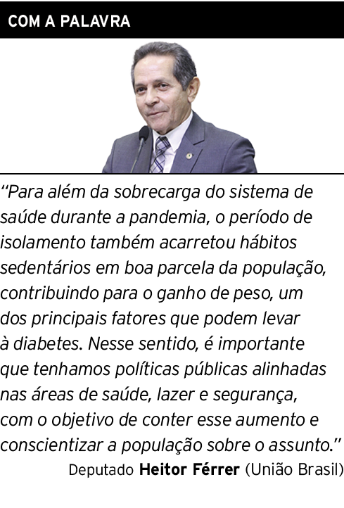 COM A PALAVRA   Para além da sobrecarga do sistema de saúde durante a pandemia, o período de isolamento também acarre   