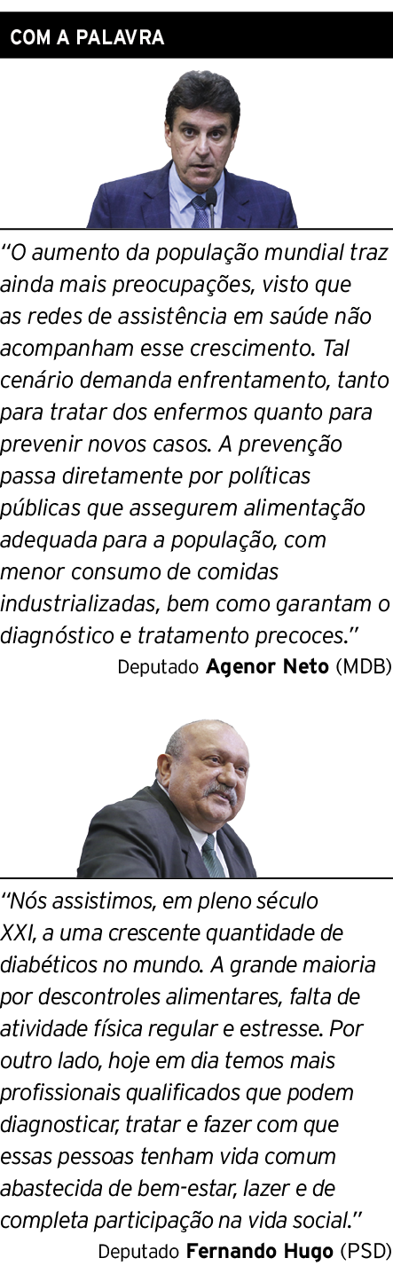  COM A PALAVRA   O aumento da população mundial traz ainda mais preocupações, visto que as redes de assistência em sa   