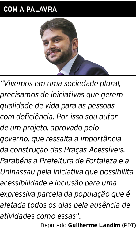 COM A PALAVRA ￼ “Vivemos em uma sociedade plural, precisamos de iniciativas que gerem qualidade de vida para as pesso...