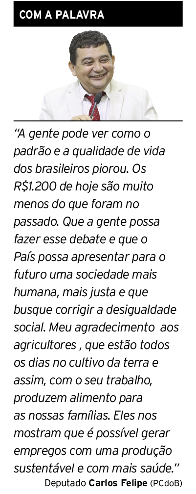 COM A PALAVRA ￼ “A gente pode ver como o padr o e a qualidade de vida dos brasileiros piorou. Os R$1.200 de hoje s o ...