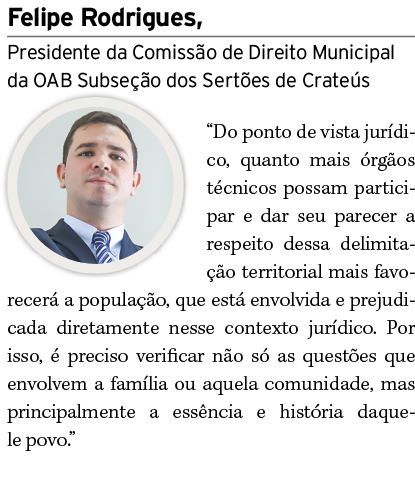 Felipe Rodrigues, Presidente da Comiss o de Direito Municipal da OAB Subse o dos Sert es de Crate s ￼“Do ponto de vi...