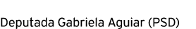 Deputada Gabriela Aguiar (PSD)