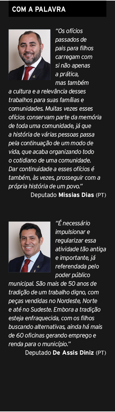 COM A PALAVRA ￼ “Os of cios passados de pais para filhos carregam com si n o apenas a pr tica, mas tamb m a cultura e...
