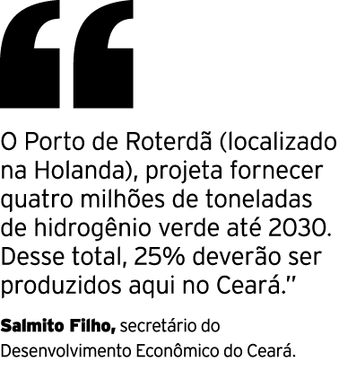 ￼ O Porto de Roterd (localizado na Holanda), projeta fornecer quatro milh es de toneladas de hidrog nio verde at  20...