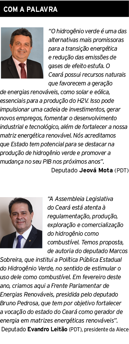 COM A PALAVRA ￼ “O hidrog nio verde  uma das alternativas mais promissoras para a transi  o energ tica e redu  o das...