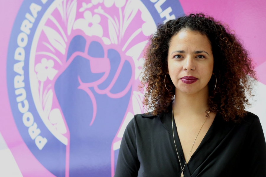 Coordenadora da PEM Raquel Andrade / Foto : Máximo Moura
